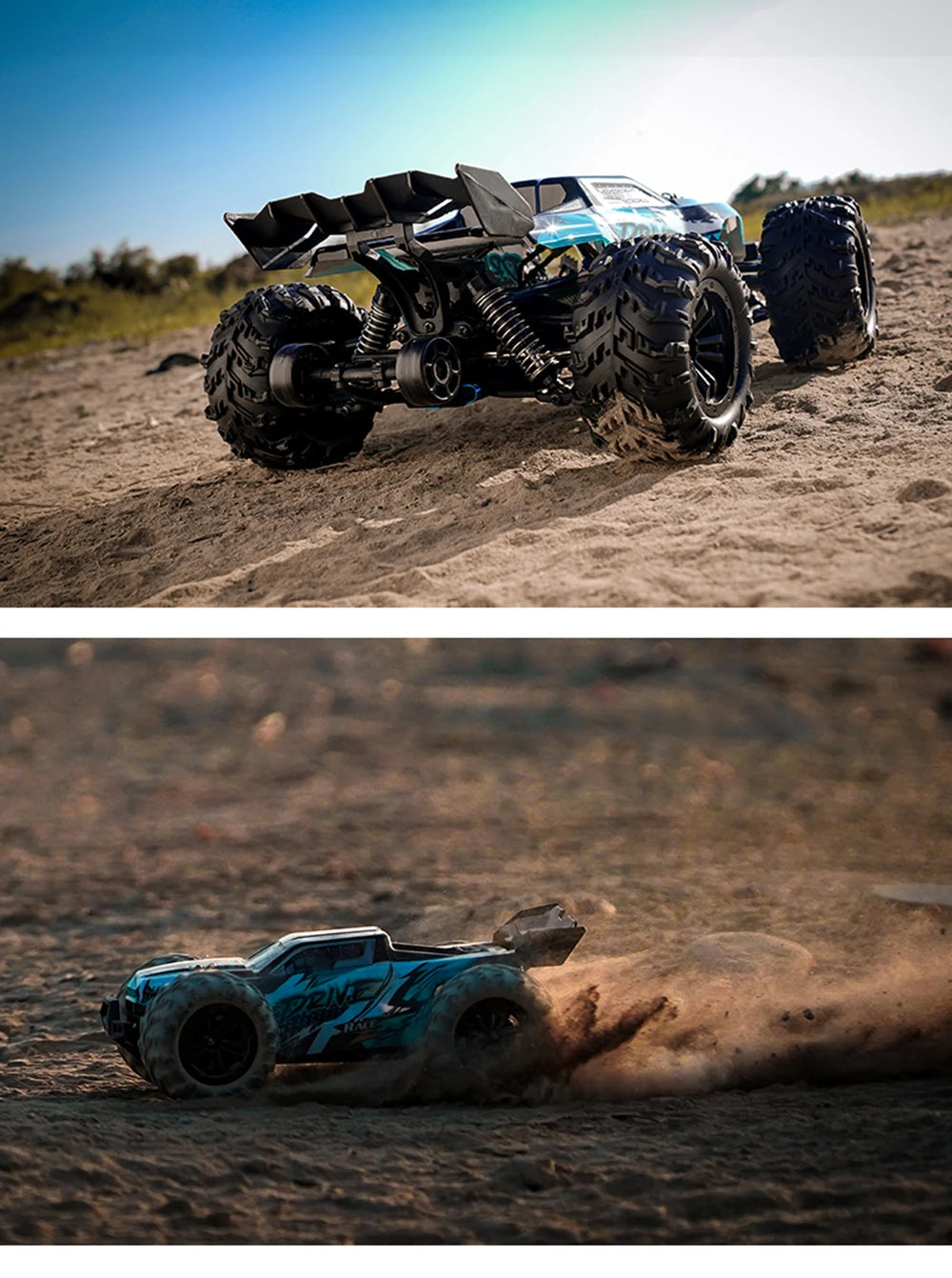 RC High-Speed Drift Monster Truck   4WD