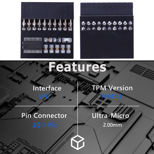 10Pcs Multi-brand Motherboards TPM1.2 Module