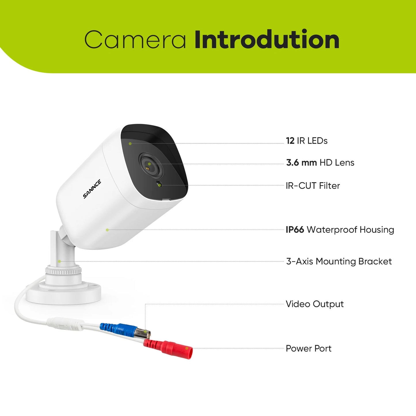 1080P HD CCTV TVI Security Camera Kit