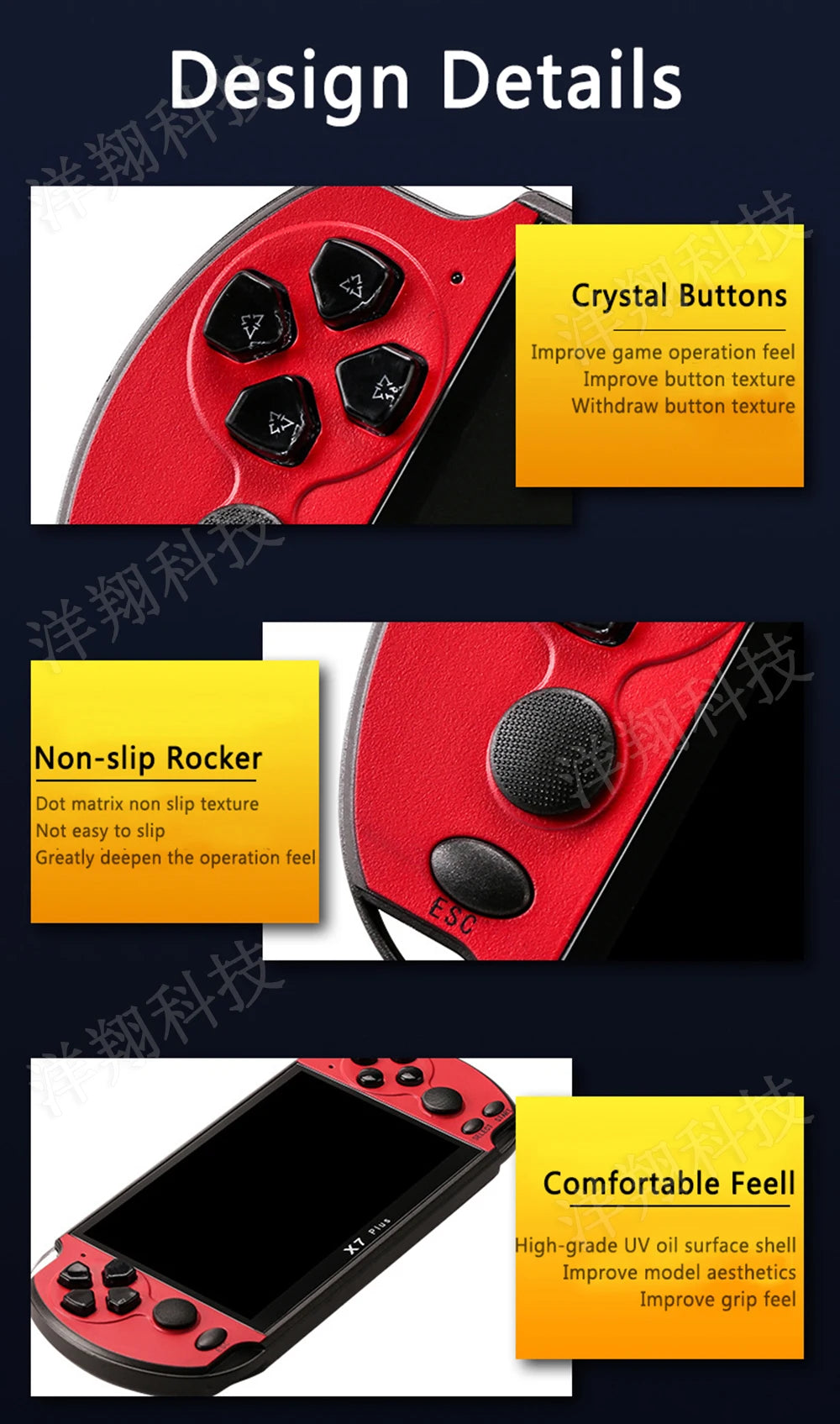 X7 Plus Handheld Game Console