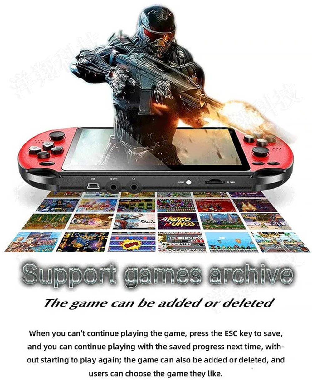 X7 Plus Handheld Game Console