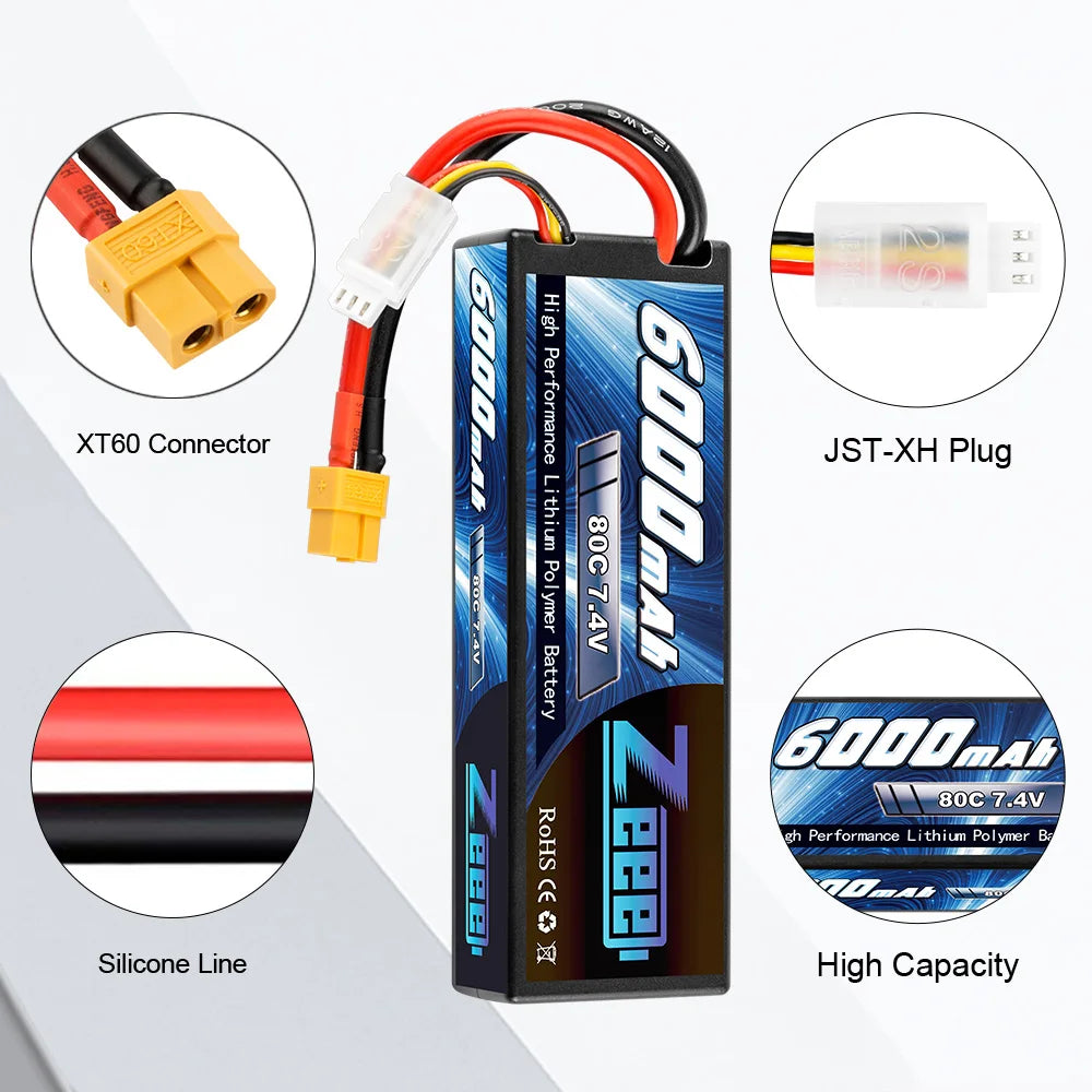 RC Model Hobby Parts  Zeee Lipo Battery