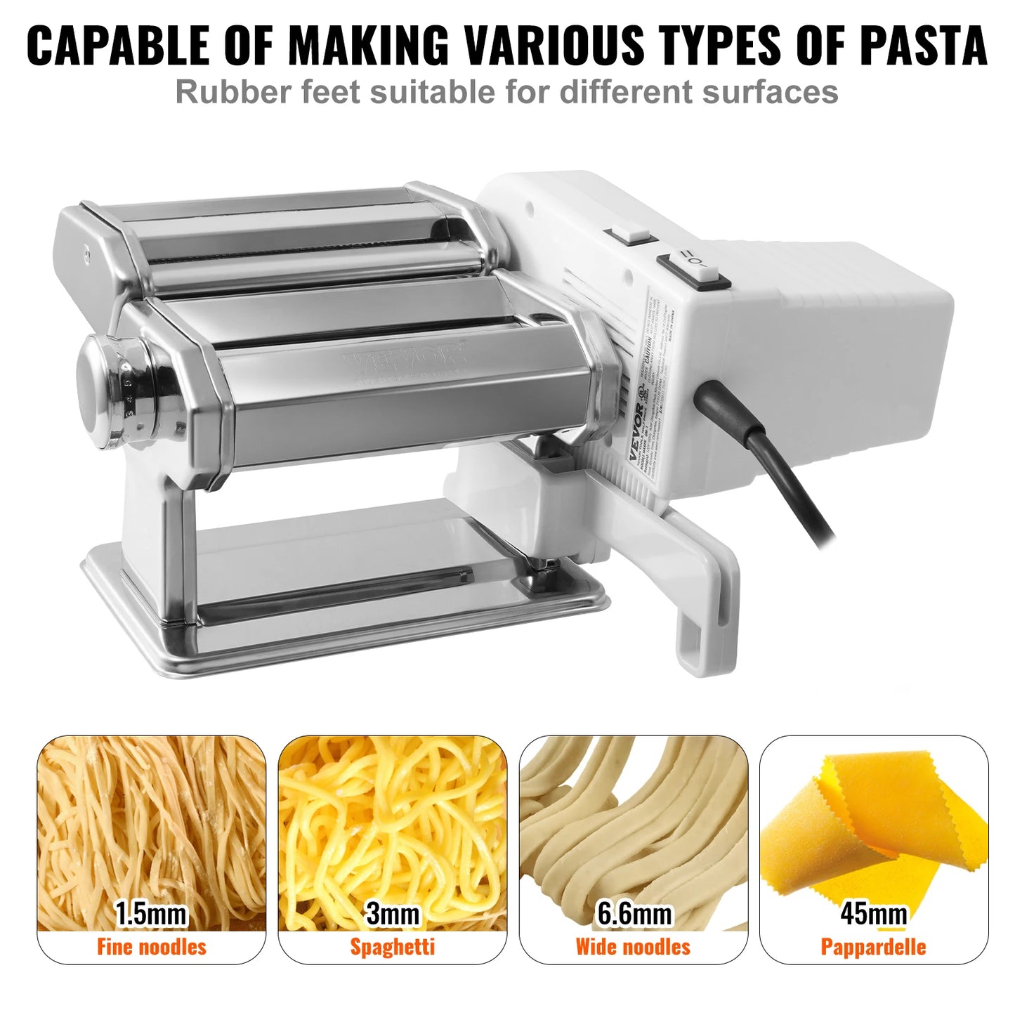 Electric Fresh Pasta Maker Machine Home Appliance