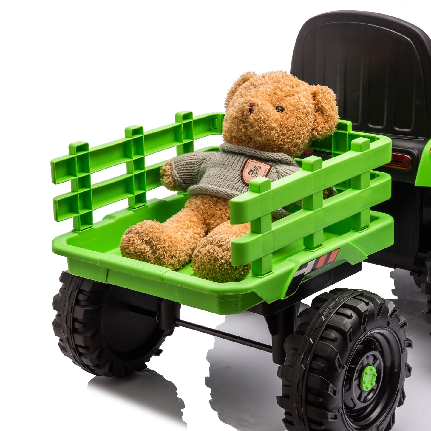 Kids Ride-On Electric Tractor with Trailer