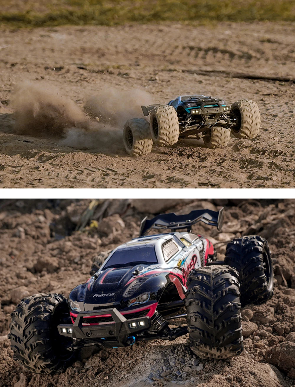 RC High-Speed Drift Monster Truck   4WD