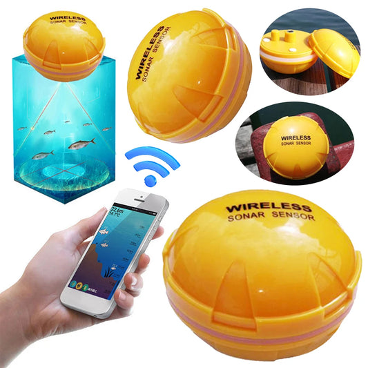 Wireless Silent Fish Finder IOS & Android w/GPS