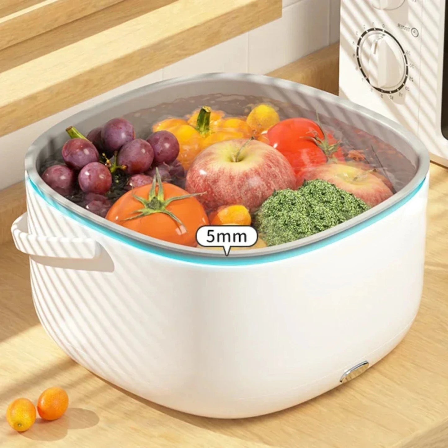 Large Capacity Vegetable & Fruit Ultrasonic Washing Machine