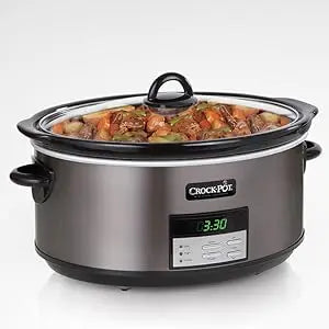 Large 8 Quart Programmable Slow Cooker