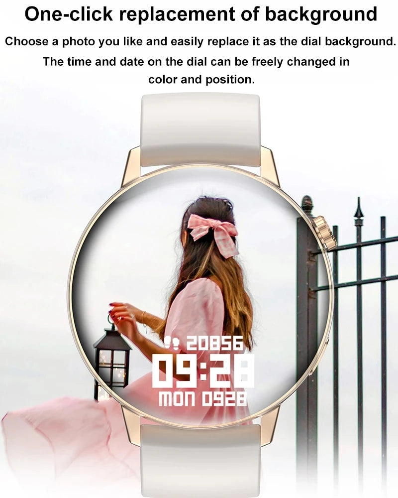 Women's Smart Watch Health Monitor w/GPS