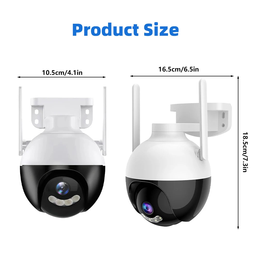 1080P Wireless 5G Home Security Outdoor Night Vision Surveillance Cameras