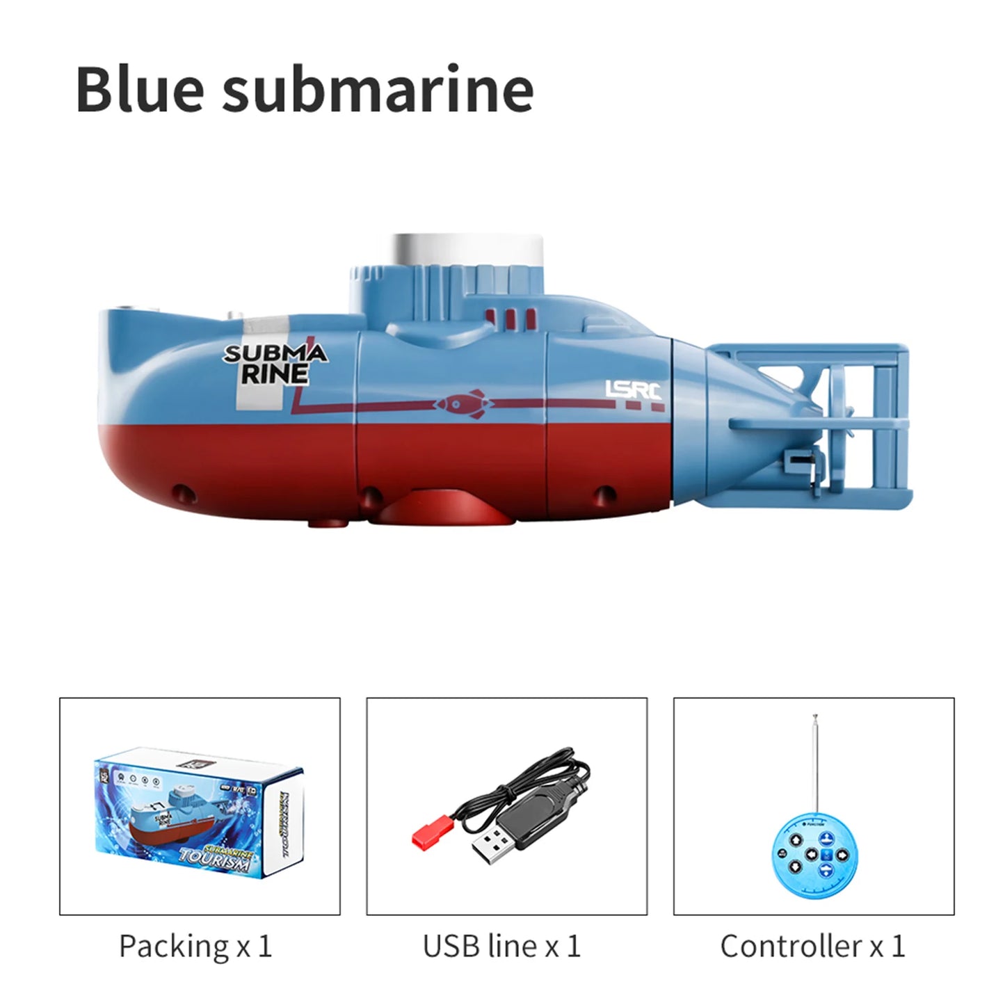 RC Mini Submarine Diving Boat    0.1m/S Speed