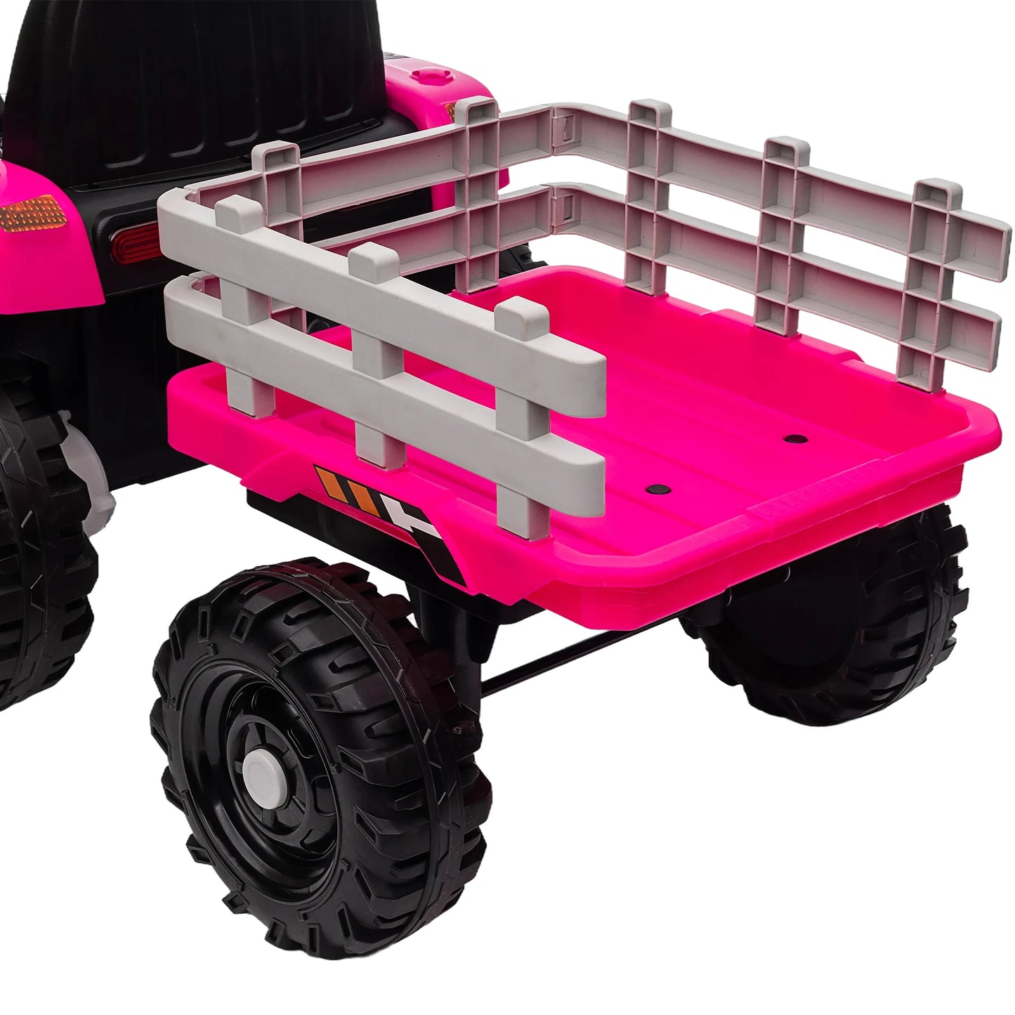 Kids Ride-On Electric Tractor with Trailer