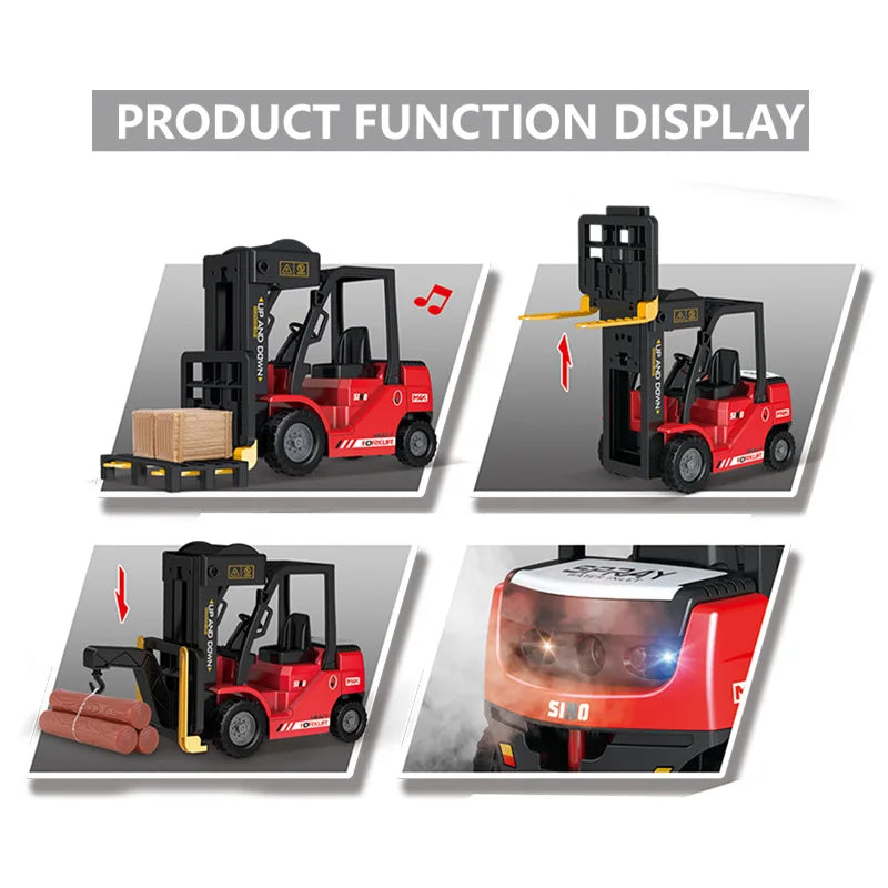 RC Forklift/Crane  2in1 Combination Truck Alloy