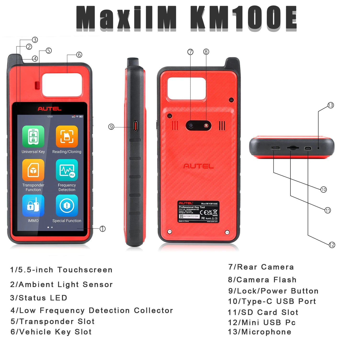 Universal Auto Key Programmer Tool