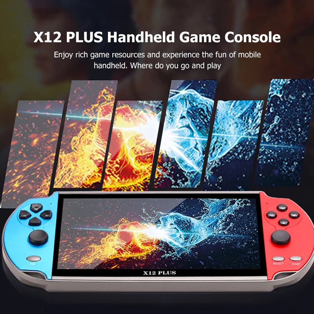 X12 Plus Classic Handheld Video Game Console