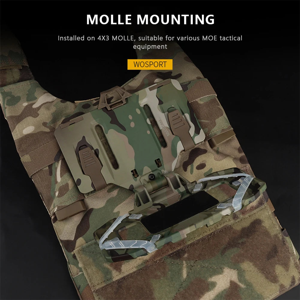 Tactical Molle Folded GPS Phone Holder